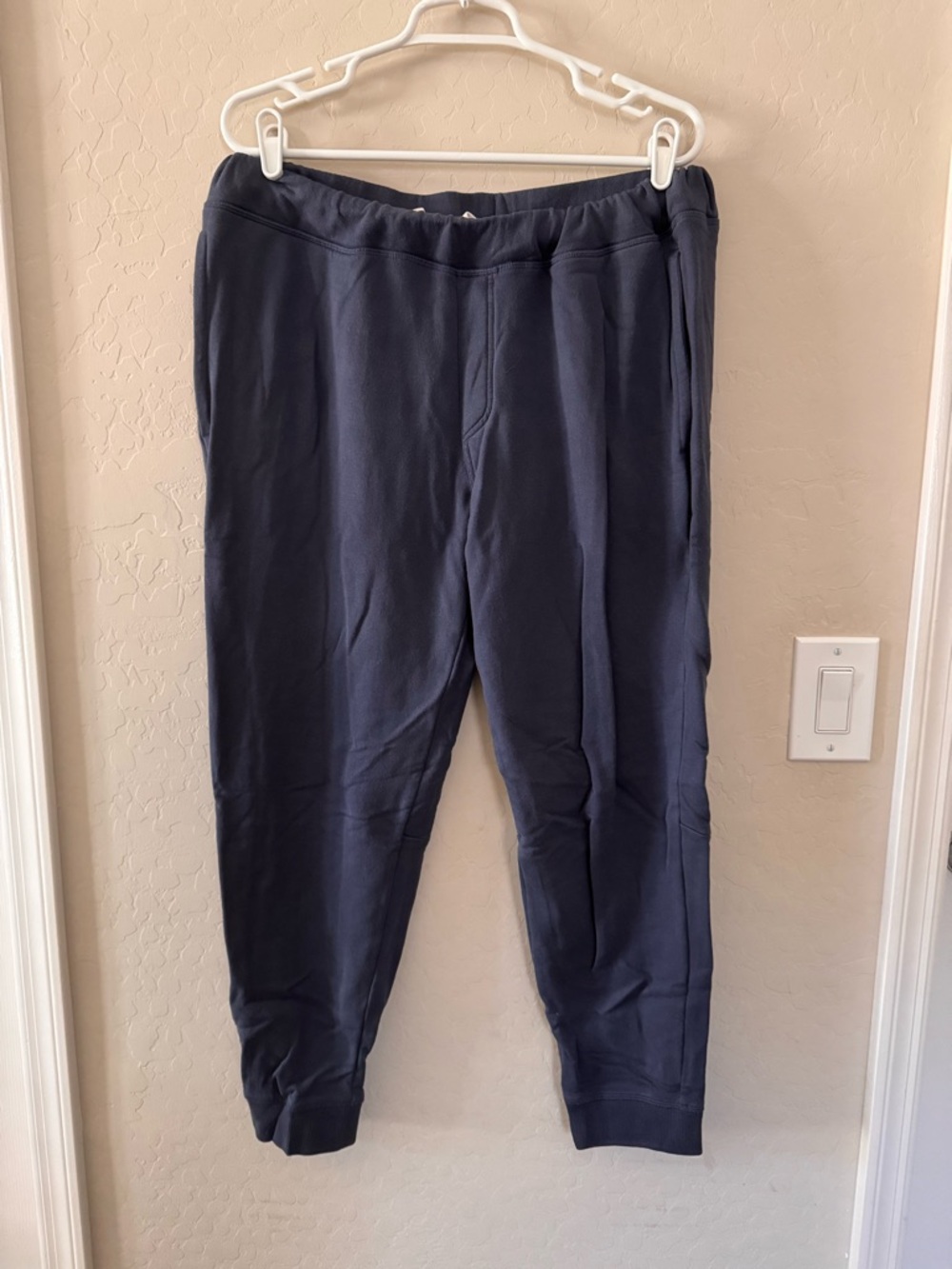 Travis Mathew Navy Slim Jogger Sweatpants
